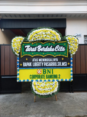 Papan Bunga Duka di Legok Kaler