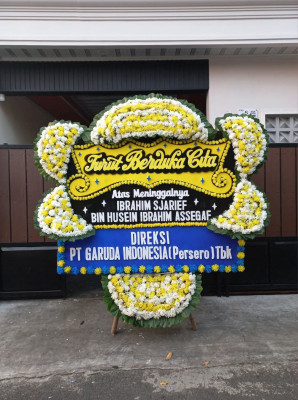 Papan Bunga Duka di Legok Kaler