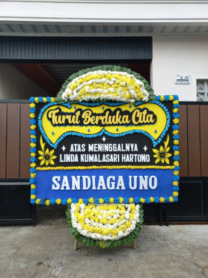 Papan Bunga Duka di Legok Kaler
